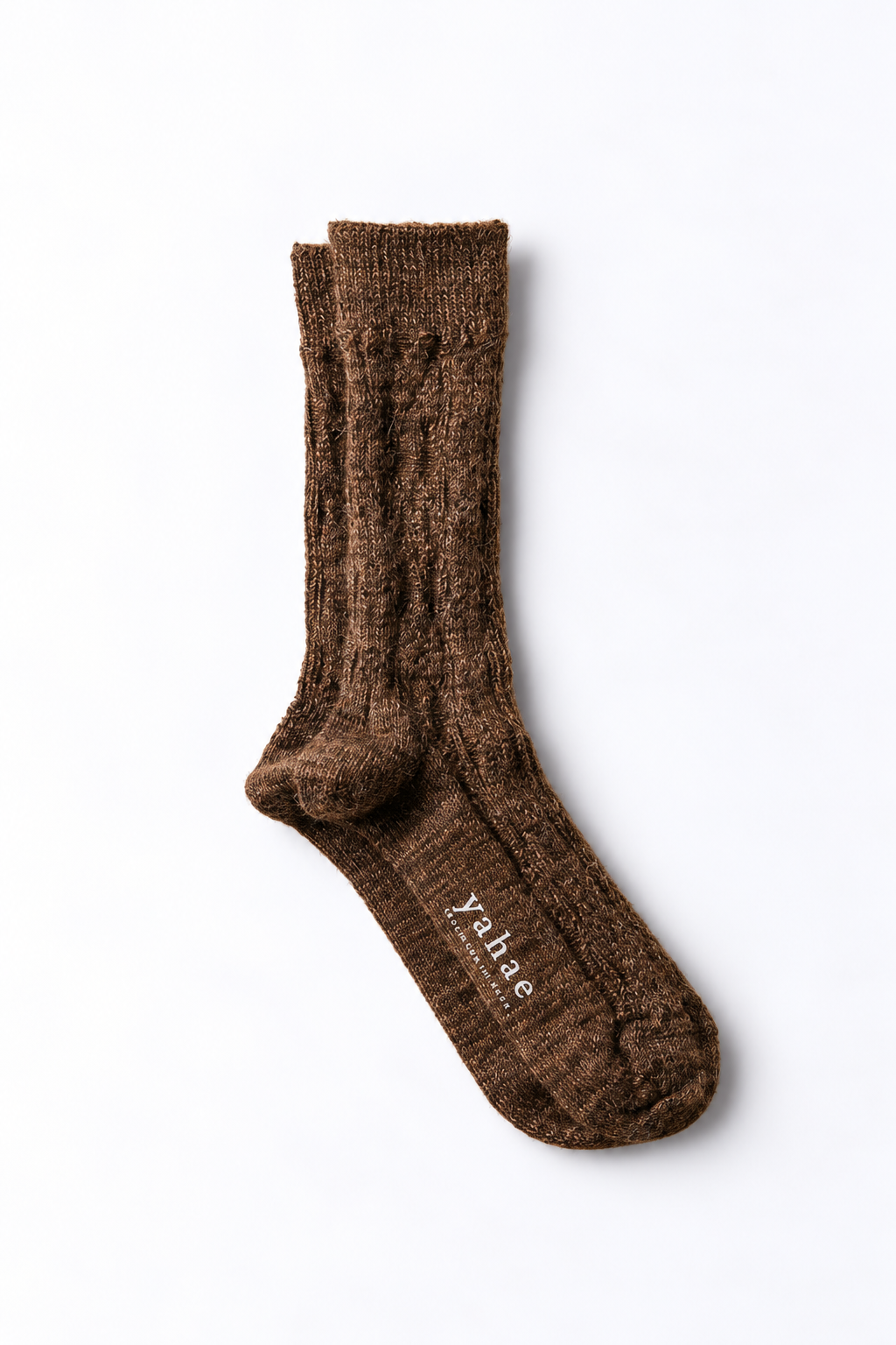ALPACA CABLE PATTERN SOCKS