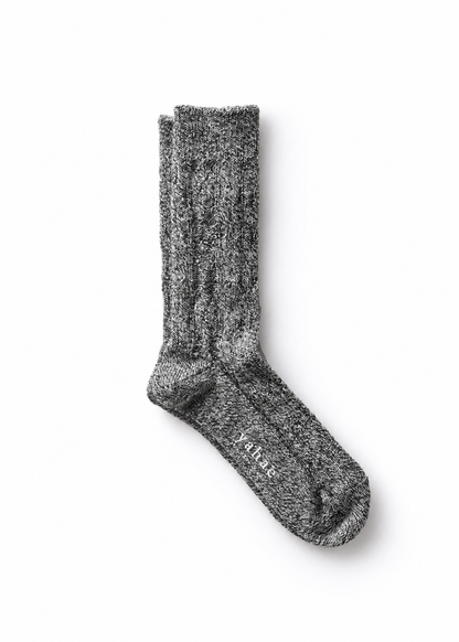 ALPACA CABLE PATTERN SOCKS