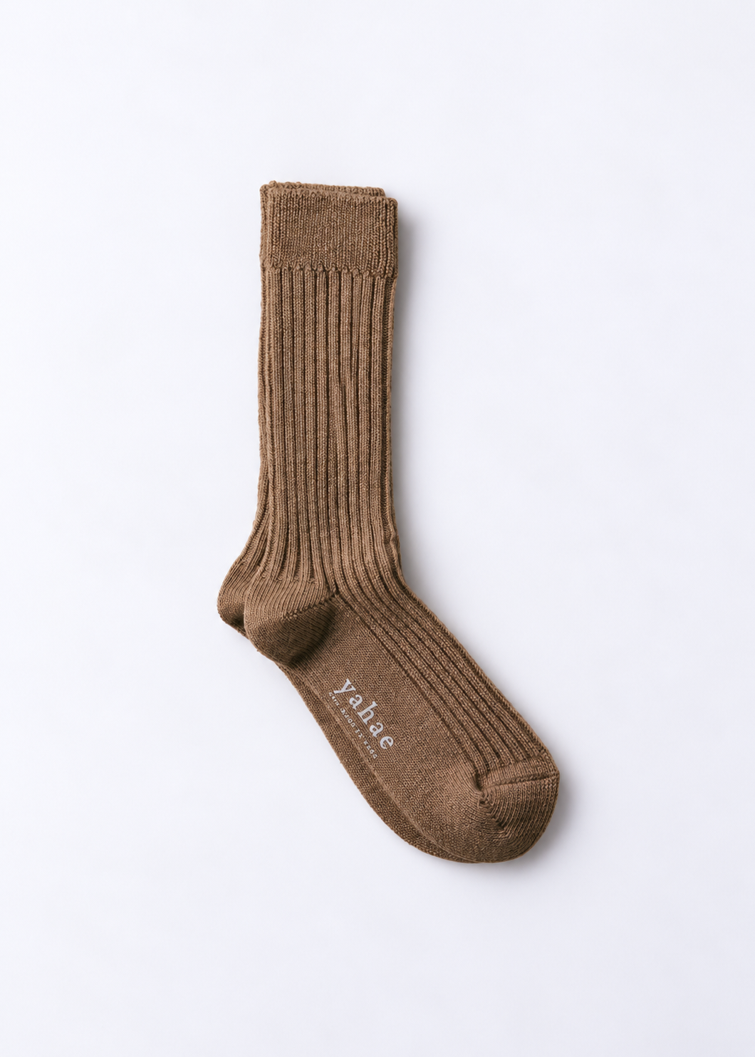 ORGANIC COTTON YAK RIBBED SOCKS
