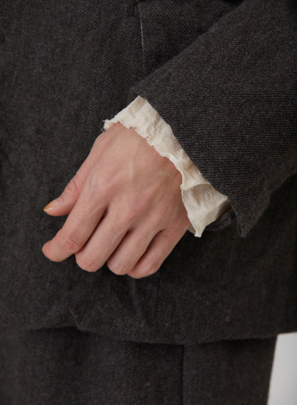 ECO W TWEED TAILORED JACKET