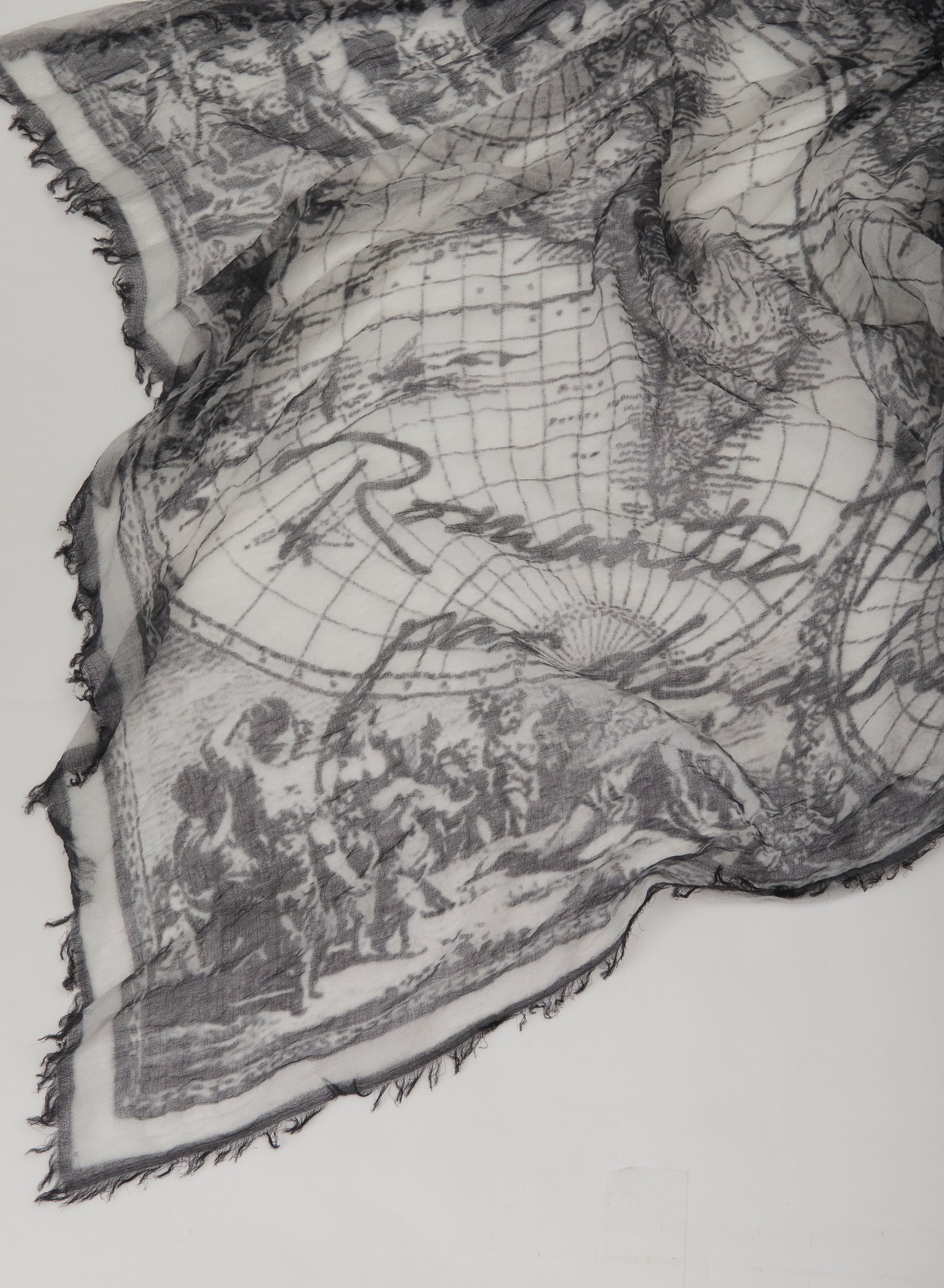 FC TRAVEL PRINT SCARF