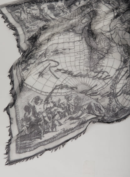 FC TRAVEL PRINT SCARF
