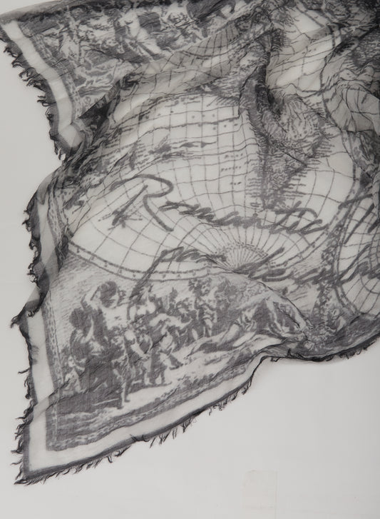 FC TRAVEL PRINT SCARF