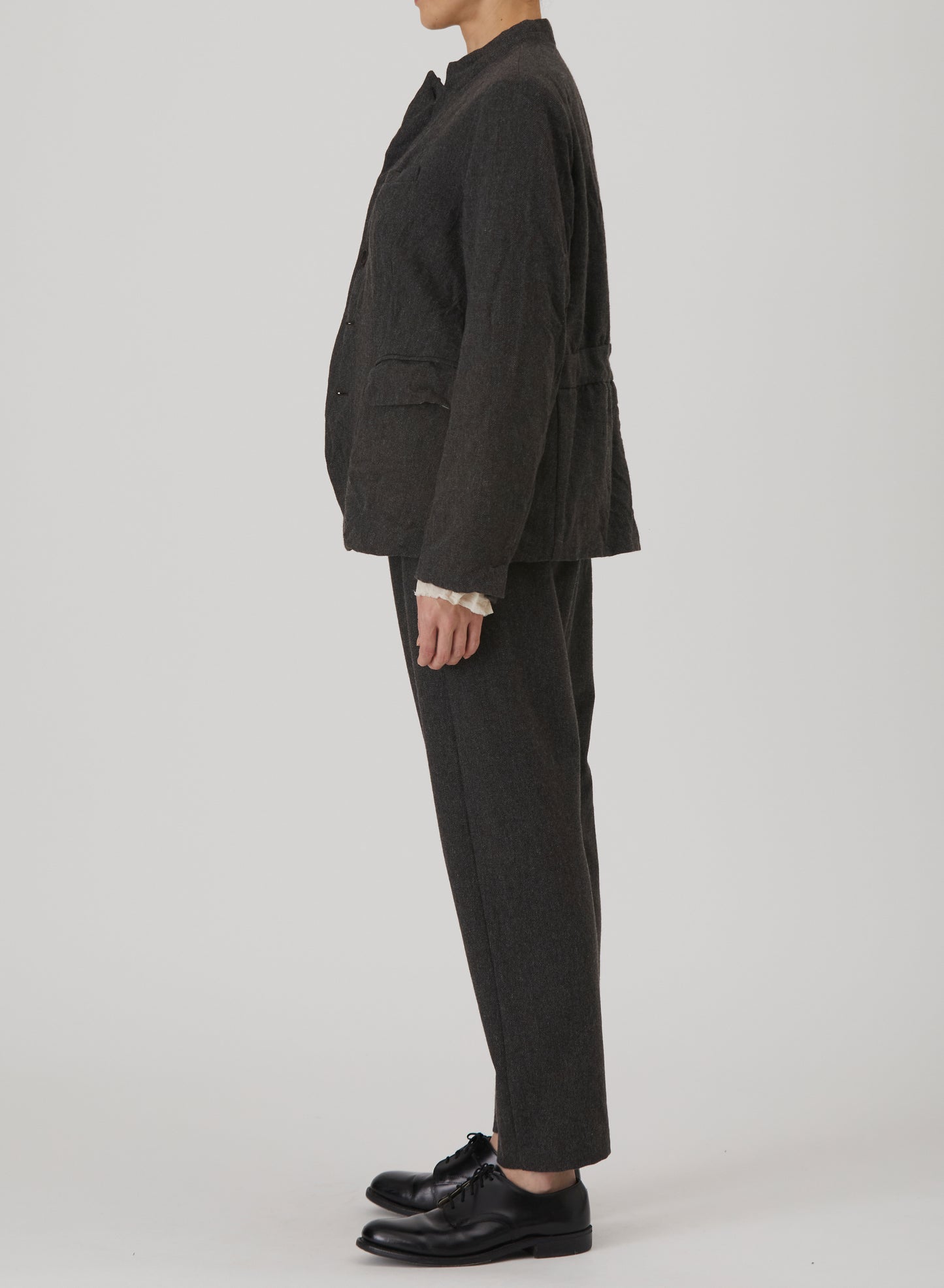 ECO W TWEED TAILORED JACKET