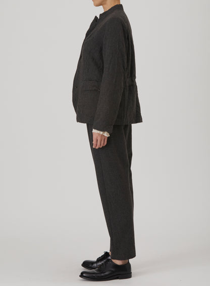 ECO W TWEED TAILORED JACKET